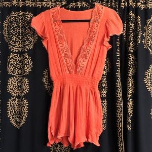 Jen’s Pirate Booty Coconut Grove Romper XS/SM